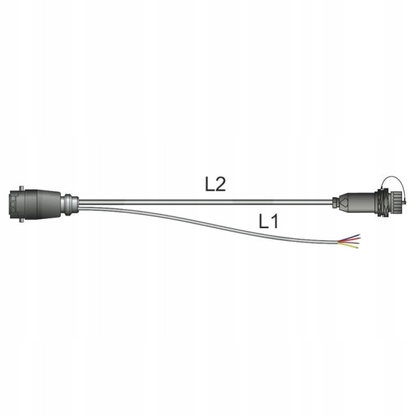 Wabco 4496172570 З'єднувальний кабель, ABS
