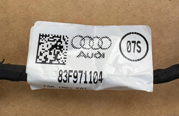 Audi OE Nowa Instalacja Wiązka Zderzaka Tył Tylnego 83F971104 AUDI Q3 83A OEM 4xPDC Нова проводка бампера заднього 83F971104 для AUDI Q3 83A OEM