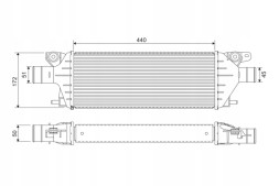 Valeo 818379 Інтеркулер valeo 818379
