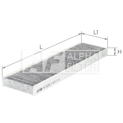 AF5292a ALPHA FILTER Фільтр салону