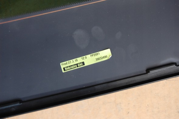 Opel OE 39033490 ПРАВЕ ЗАДНЕ ВІКНО OPEL ZAFIRA C LIFT 16-