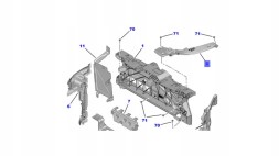 SU001-A7771 SU001-A4166 TOYOTA OE SU001-A7771 КРОНШТЕЙН РЕМЕНЯ ПЕРЕДНЬОГО ЛІВОГО