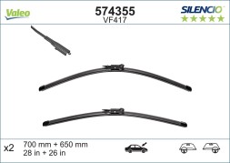 574355 VALEO Комплект стеклоочистителей