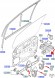 Ford OE 1360900 УПРАВЛІННЯ СКЛОПІДЙОМНИКАМИ ЛІВЕ СТР. ФОКУС 2004-07 1473748 _ 3М5Т-14А132-АФ