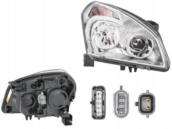 Hella SS275910-H Фара права nissan qashqai j10 07-10 hella