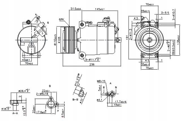 Nissens 890043 Nissens 890043 компресор кондиціона