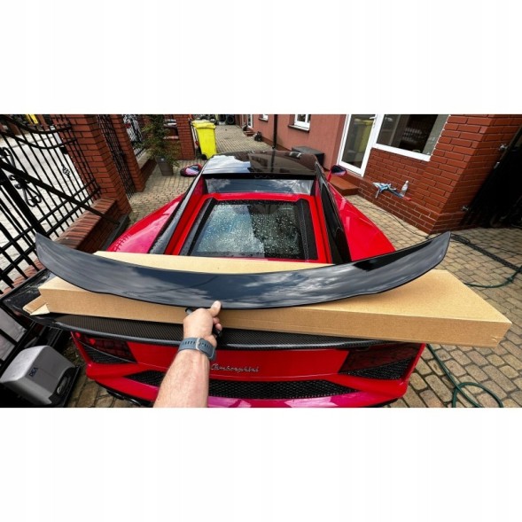 GermanCarParts B.V. 8719743556515 Спойлер-крило заднє для Mercedes Cla C118 W118 CLA 46 чорний глянець