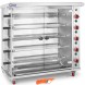 Китай WEW-SC-HP-1029508 Газовий Вертел Royal Catering на 25 Курей 25кВт Пропан-Бутан HoReCa