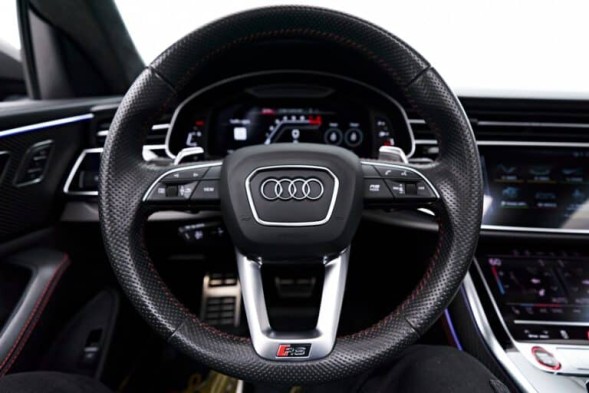 Audi OE 4M8.419.659.D OE Audi RS Q8 Нижня рамка круглого керма "RS" Q7 SQ7 Q8 SQ8