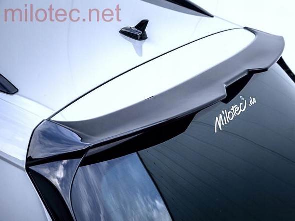 Китай 2 849 04 MILOTEC - Покрівельний спойлер - ABS чорний, Škoda Karoq, 2017-2021