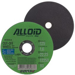 30599 ALLOID Круг відрізний для металу Alloid 41 14А 125x1 6x22 23мм