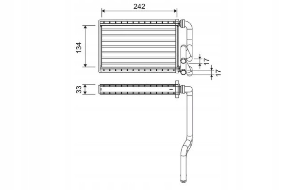 Valeo 811578 Обігрівач 811578 valeo honda civic viii