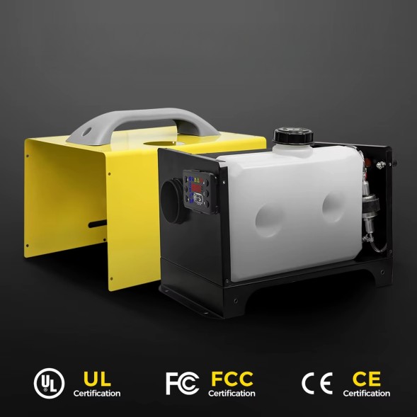 Китай 32423 Автономний дизельний обігрівач 8KW 12V 24V з Автостопом, LCD-дисплеєм та пультом дистанційного керування, типу WEBASTO