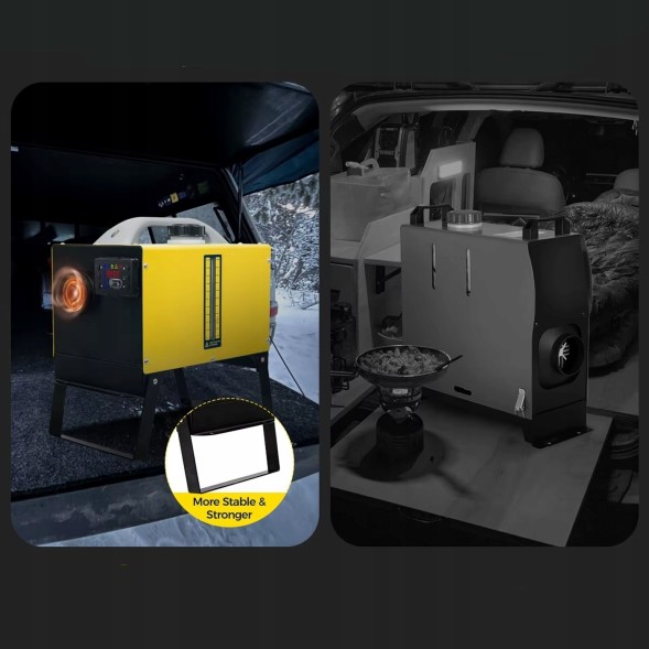 Китай 32423 Автономний дизельний обігрівач 8KW 12V 24V з Автостопом, LCD-дисплеєм та пультом дистанційного керування, типу WEBASTO