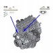 Tafmet EDEL_7+ZKOL2 Комплект для видалення EGR BMW 2.0 D N47 N47S 2.0 D E90 E92 E60 E84 E83