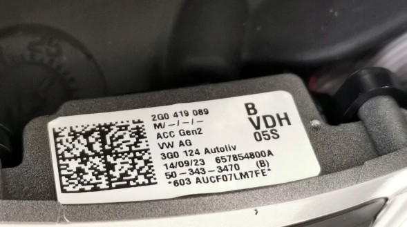 Volkswagen OE 2G0419089B, DWP469062OE Кермо VW Passat B8 2G0419089B