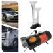 Китай p2141m2 Клаксон пневматичний + компресор 12V 150PSI 3L для автомобіля та вантажівки