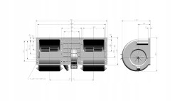 General Cab 90070127 Радіальний вентилятор Blizzard 24V (замовлення 006-B40-22)