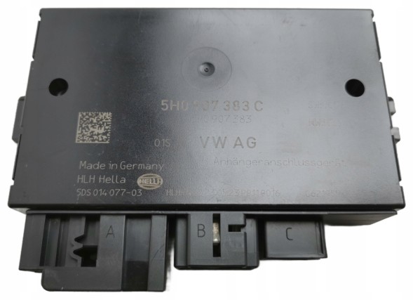 Volkswagen OE 5H0907383C, BW537113L Контролер модуля гака причепа Audi A3 5H0907383C
