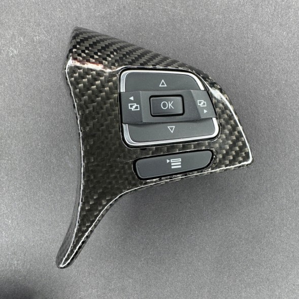 Volkswagen OE 7P6.959.537 / 8 , 7P6.959.542 2010-2018 Volkswagen Touareg 7P рамки КАРБОН + кнопки керма