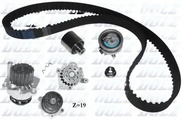 Dolz KD033 Комплект грм + водяний насос kd033 dolz seat