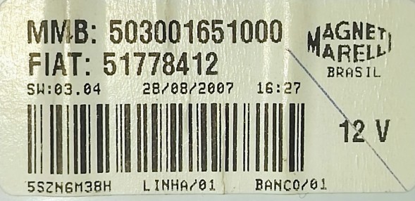 Fiat OE Licznik FIAT LINEA 51778412 503001651000 z twoim przebiegiem FIAT LINEA ЛІЧИЛЬНИК ПРИЛАДІВ (СПІДОМЕТР) 51778412 З ВАШИМ ПРОБІГОМ
