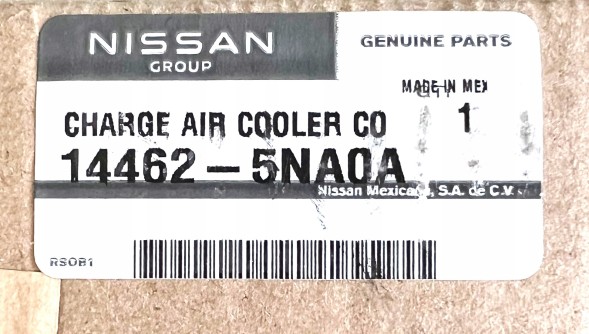 Infiniti OE 14462-5NA0A Повітряне кермо нижнє infiniti qx50 18+ нове oe