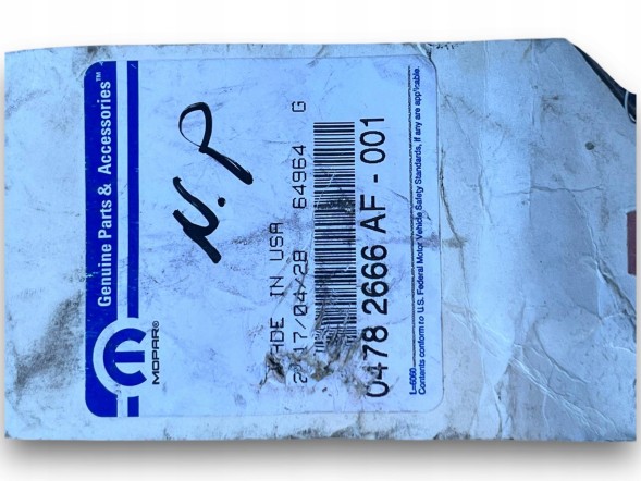 Dodge OE 0478266AF ВЕРХНІЙ ЛІВИЙ коливач CHRYSLER 09- DODGE CHARGER CHALLENGER 04782666AF !J