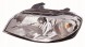Abakus 235-1104R-LD-E Права фара h4, ручна, колір вставки: