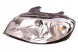 Abakus 235-1104R-LD-E Права фара h4, ручна, колір вставки: