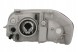 Abakus 235-1104R-LD-E Права фара h4, ручна, колір вставки:
