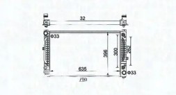MAGNETI MARELLI 350213185500 Охолоджувач води 350213185500 magneti marelli