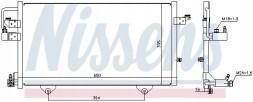Nissens 94209 Очисник радіатора кондиціонера 94209 nissens