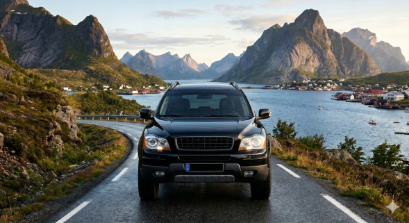 Китай RB XC90 I BEI Шторка багажника Volvo XC90 I 2002-2014 бежева нова задня