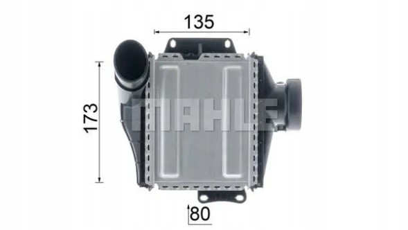 Mahle CI 639 000P Охолоджувач повітря інтеркулер ci 639 000p mahle