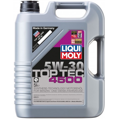 2318 LIQUI MOLY Моторна олива Liqui Moly Top Tec 4500 5W 30 5л