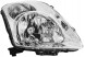 Polcar 7423090E + 7423100E Suzuki swift 05-10 фара передняя правая лампа