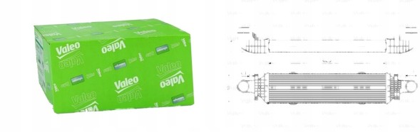 Valeo 818631 Охолоджувач повітря зарядний пристрій