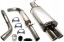 TA-Technix 02VW023-8-4 Спортивна вихлопна система CATBACK 2x80 TA 02VW023-8 VW NEW BEETLE CABRIO 1Y7