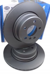 Hella 8DD 355 121-761 2X ГАЛЬМІВНІ ДИСКИ ЗАДНЬОЇ ОСІ HELLA BMW X5 E53 2000 - 2006