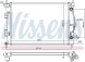 675038 NISSENS Радіатор системи охолодження