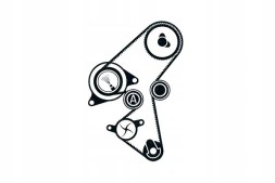 SKF SKFVKMA 03316/RS8 КОМПЛЕКТ ГРМ PEUGEOT 1.6HDI CITROEN 05- SKF