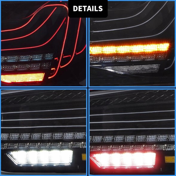 VLAND 20D191AE LDBMM6 mhm Комплект задніх ліхтарів Vland Led Laser Neon Dynamiczne Tuning CSL Bmw 3 f30 11-15-20