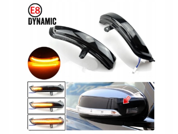 ВОЛЛЕР CIEMNE 26165JN00A 26160JN00A Напрямки dynamic дзеркала сильніше dymione 26165-jn00a 26160-jn00a для nissan