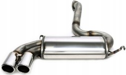 TA-Technix 02AU041-3 Спортивний глушник вихлоп TA TECHNIX 2x80mm AUDI QUATTRO (85) 2.2 20V Turbo