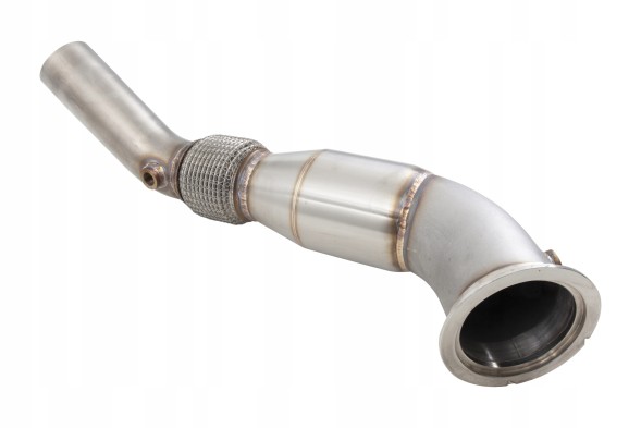 Xforce ESTY21KITB Вихлопна труба 4"-3" з каталізатором, нержавіюча сталь 304 для Toyota Yaris GR