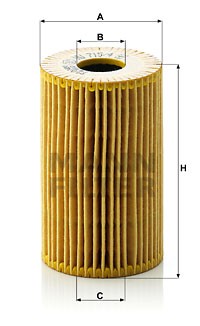 HU 715 4X MANN FILTER Фільтр оливи