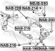NAB 220 FEBEST Сайлентблок