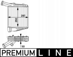 Mahle CI 142 000P Mahle ci 142 000p охолоджувач наддувочного повітря