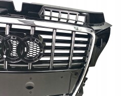 PA 8P0853651Q РЕШІТКА-АТРАПА GRILL AUDI A3 S3 8P LIFT 2008-2012 років ЧОРНИЙ ГЛЯНЕЦЬ З ХРОМОВАНИМИ ЕЛЕМЕНТАМИ